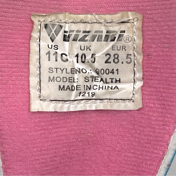 Vizari Stealth Firm Ground Soccer Cleats Size 11C - Picture 9 of 10